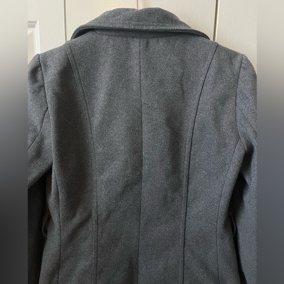 dELiA*s Girl’s Small Grey Peacoat - Picture 6 of 15
